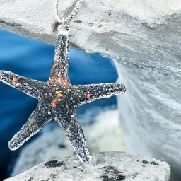 Collier Starfish Black I diamanti dell’Elba 