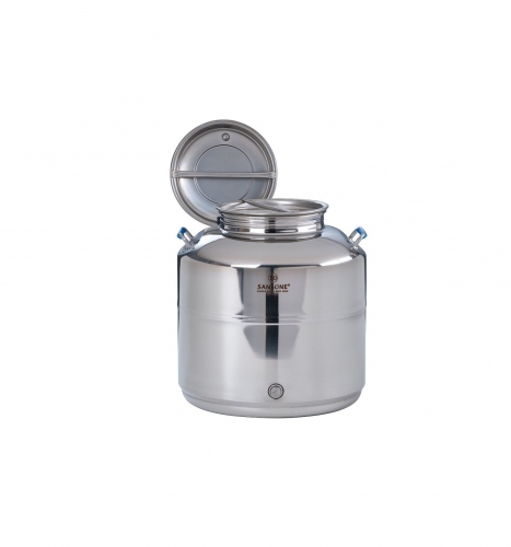 FUSTO ACCIAIO INOX SANSONE LT. 3