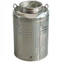 FUSTO ACCIAIO  INOX SANSONE LT. 50 