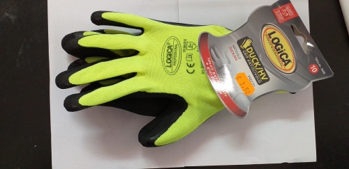 GUANTO LOGICA DUCK/HV GIALLO GRIP ANTISCIVOLO