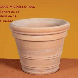 VASO DOPPIO BORDO LISCIO  MODELLO 800 