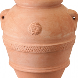 ORCIO  TERRACOTTA TOSCANO IMPRUNETINO H. 70 X 60 CM.