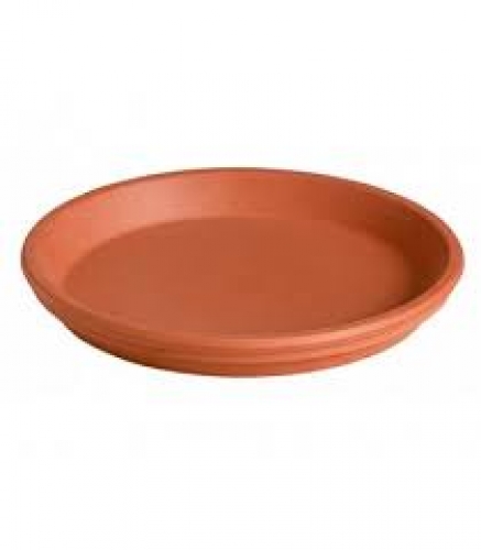 SOTTOVASO IMPERMEABILE TERRACOTTA CM.25