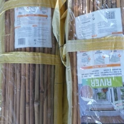 STUOIA CANNA BAMBOO FILO ZINC. PASSANTE 2.00 X 3.00 RIVER 