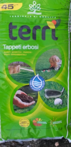 TERRICCIO BIOLOGICO TAPPETI ERBOSI LT.45