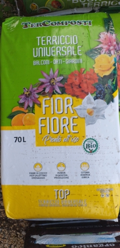 TERRICCIO BIOLOGICO UNIVERSALE FIOR FIORE LT.70