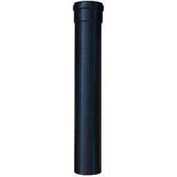 TUBO PELLET NERO OPACO D.80 X 100 H.