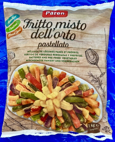 Ortaggi misti pastellati