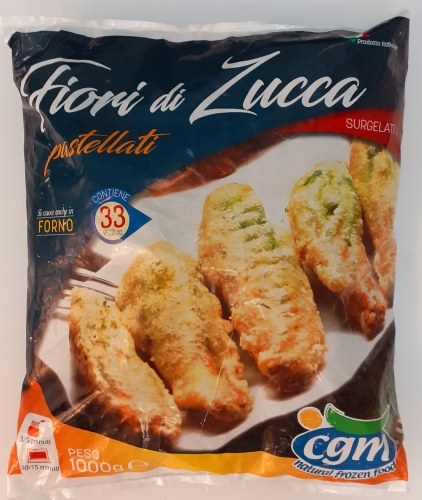 Fiori di Zucca pastellati 