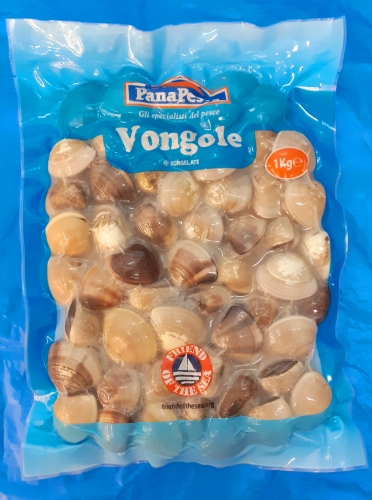 Vongole con guscio