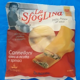 Canelloni ricotta e spinaci 