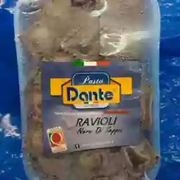 Ravioli al Nero di Seppia Dante